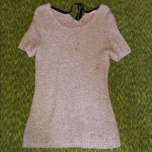 Short sleeve knit